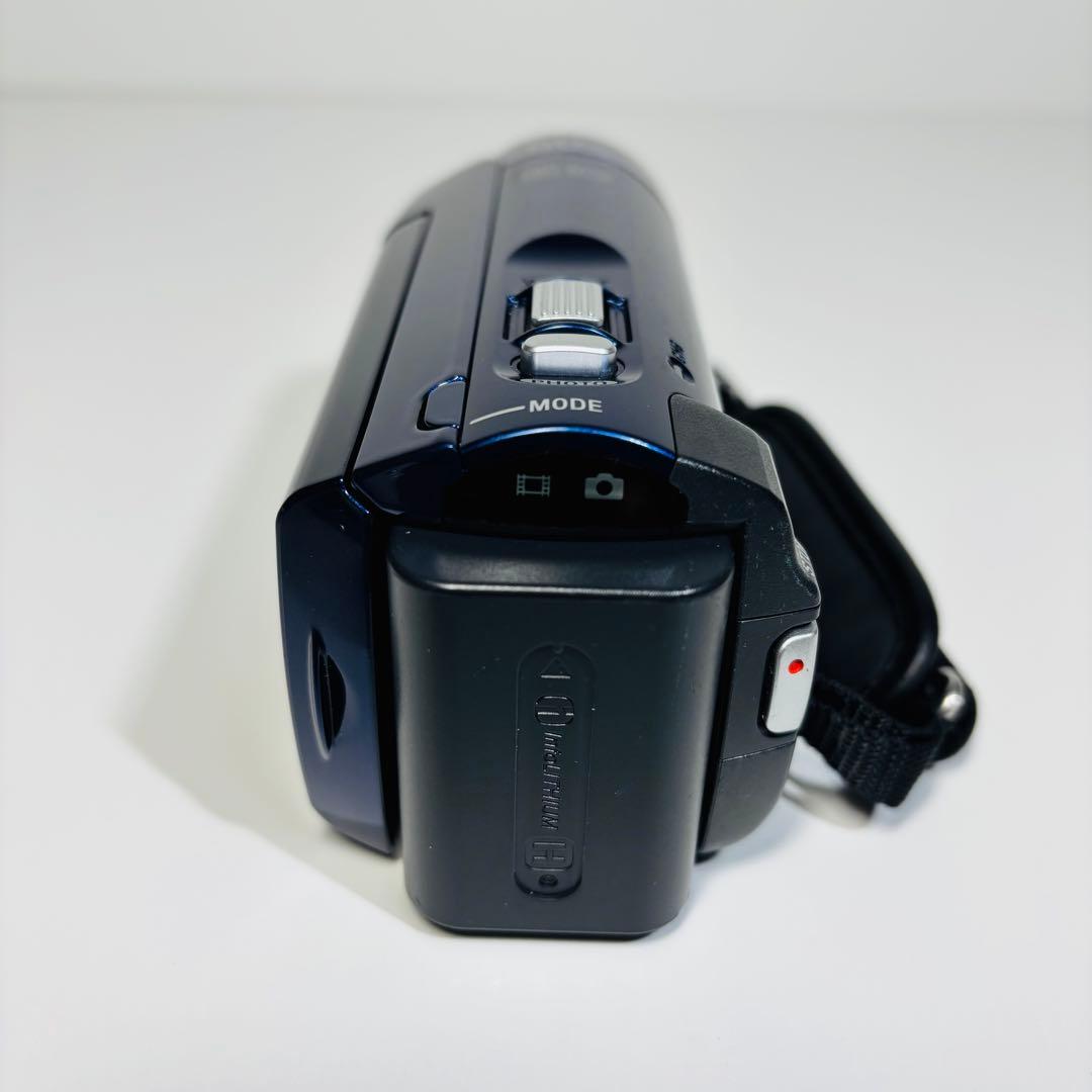 【美品】SONY デジタルビデオカメラ　DCR-SX41 ブルー　箱・説明書あり