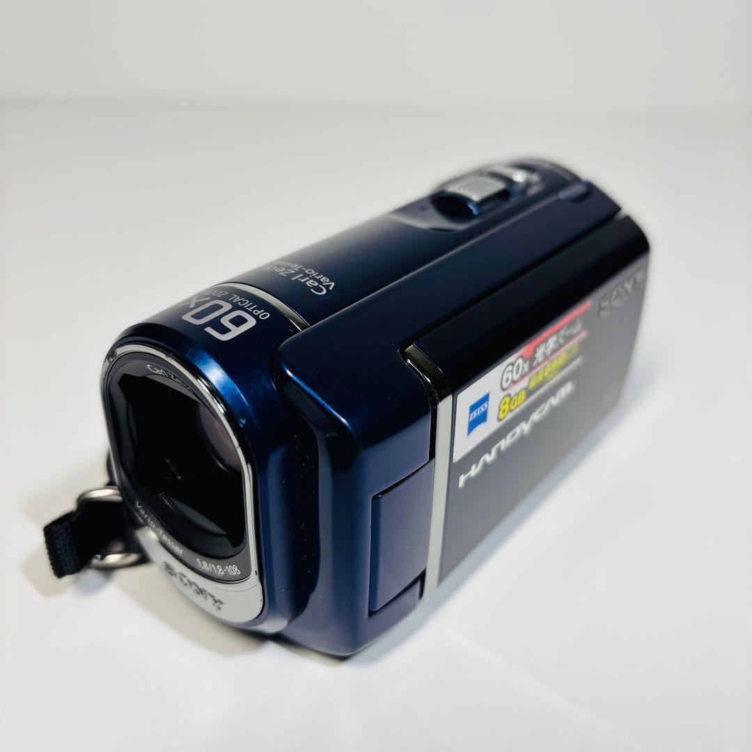 【美品】SONY デジタルビデオカメラ　DCR-SX41 ブルー　箱・説明書あり