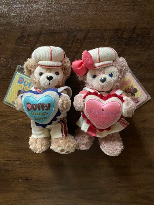 ダッフィー シェリーメイ ぬいぐるみバッジ　セット