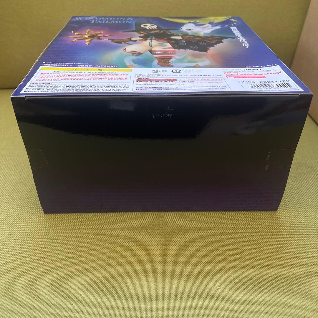 G.E.Mシリーズデジモンアドベンチャー　ウィザーモン&テイルモンフィギュア