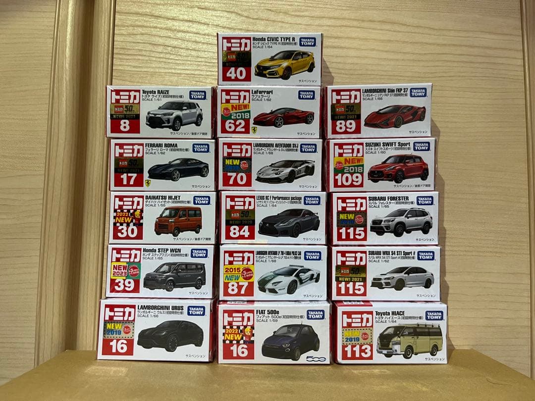トミカ 16台まとめ売り