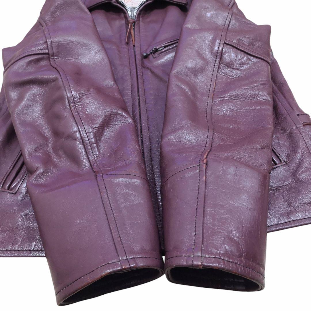 アディクトクローズ　ライダースジャケット　ホースハイド　34　男女兼用