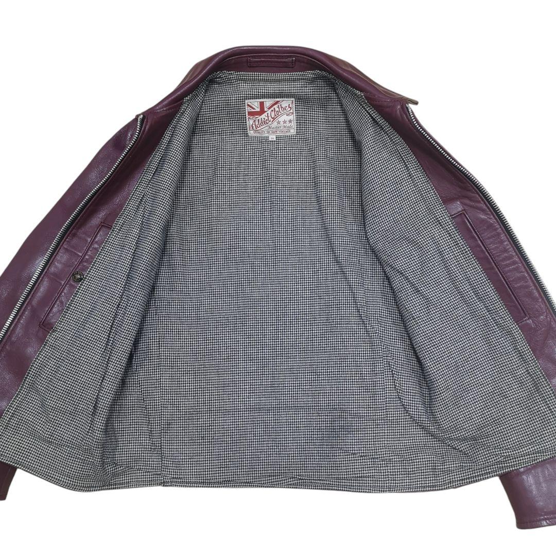 アディクトクローズ　ライダースジャケット　ホースハイド　34　男女兼用