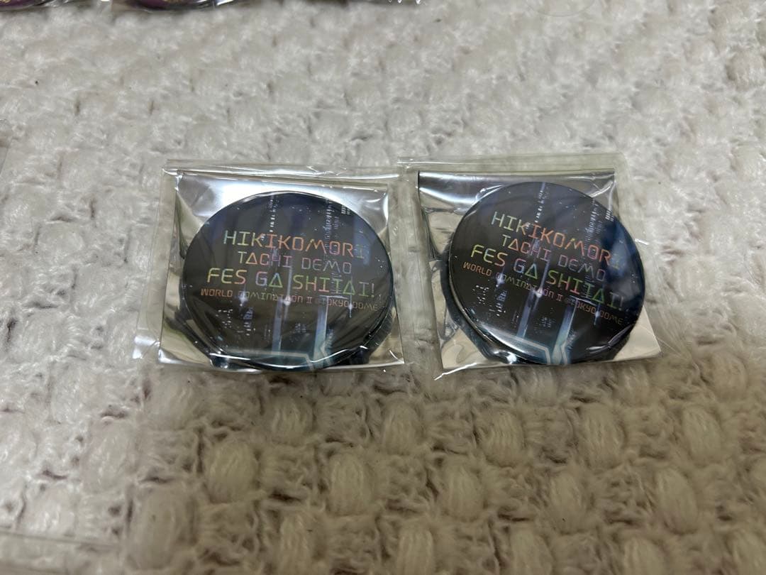 歌い手 缶バッジ(XYZ,ひきフェス)