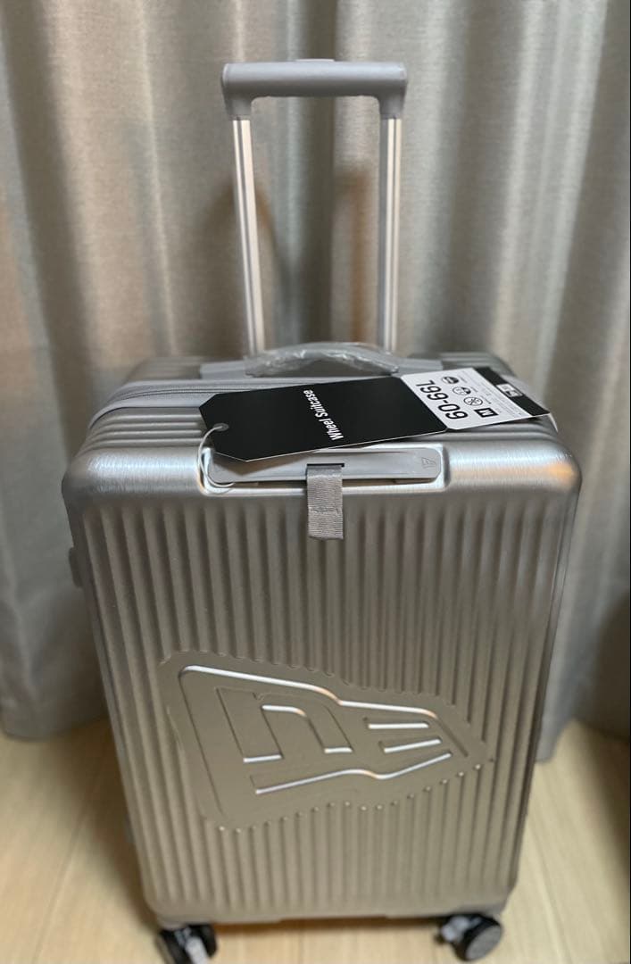 NEW ERAキャリーケース 60-66Lシルバー