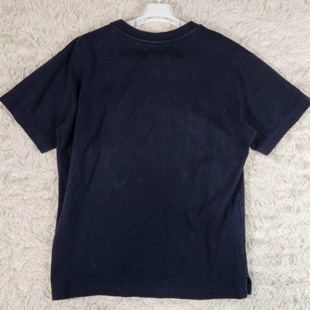 【美品】LOUIS VUITTON シグネチャー3DポケットモノグラムTシャツ