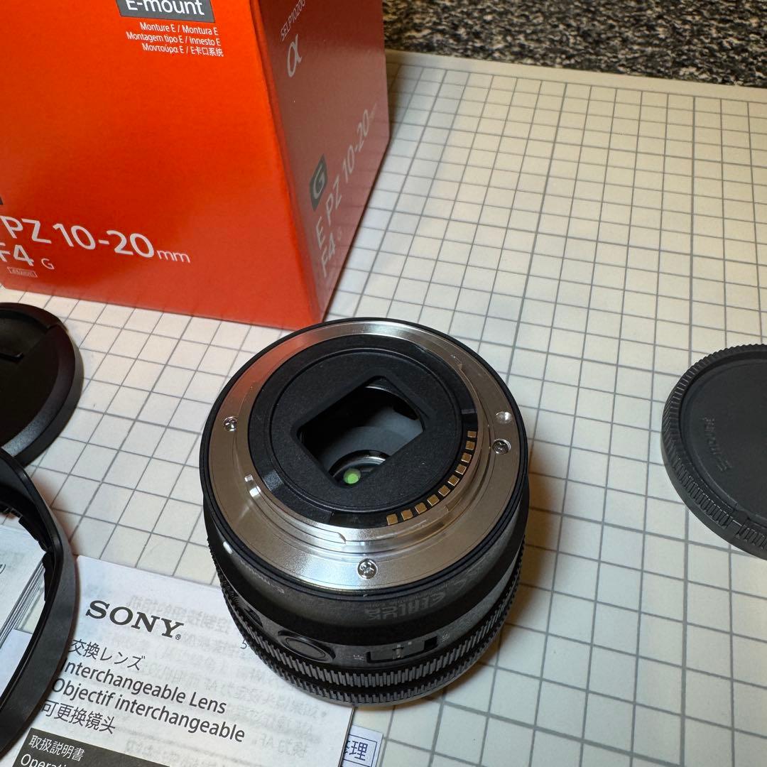 Sony E PZ 10-20mm F4 G ズームレンズ SELP1020