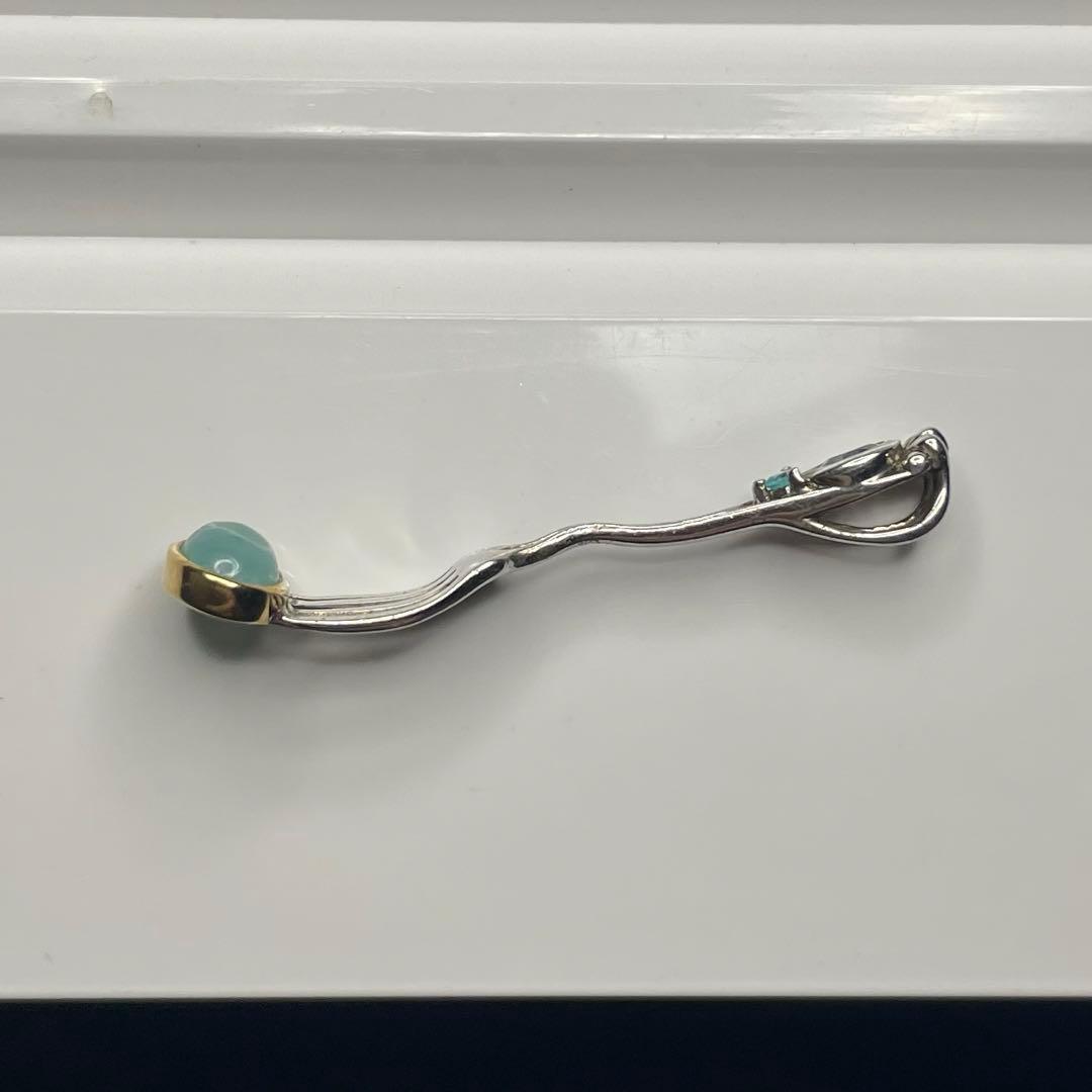 崙*玄様 【モチーフジュエリー】K18 SV925 パライバトルマリン　1.02