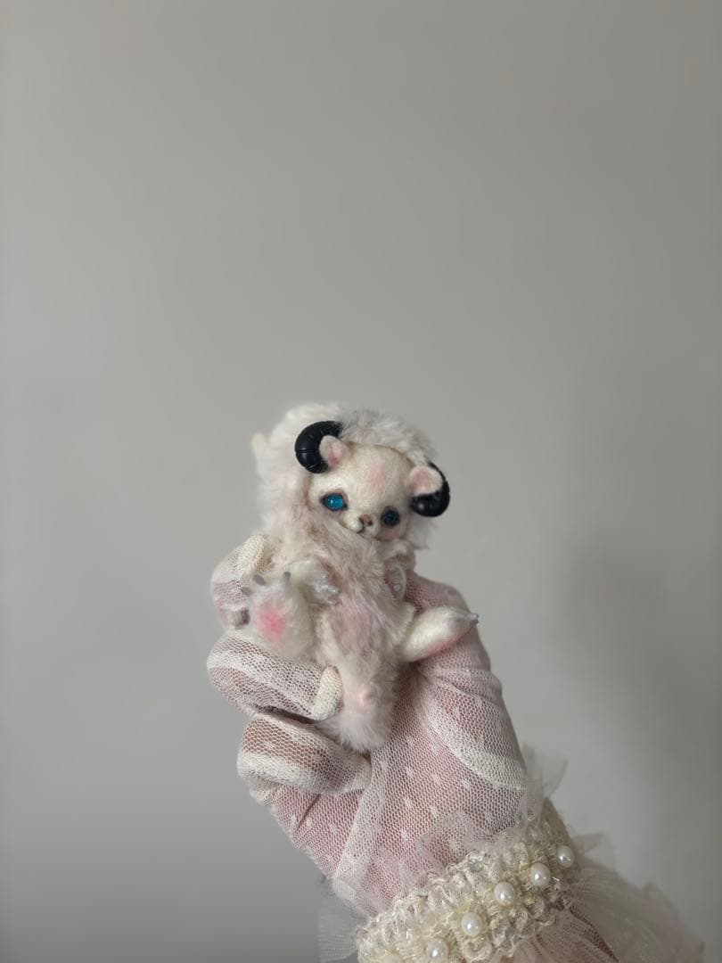 アートドール　マシュマロ幻獣47 羊毛フェルト