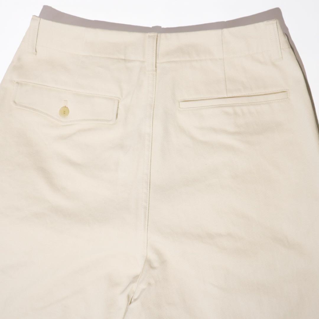 Still by hand 24SSコットンツイルワイドチノ