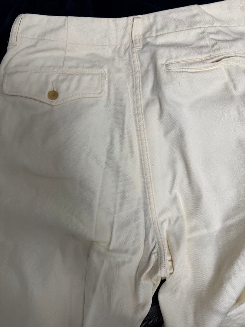 Still by hand 24SSコットンツイルワイドチノ