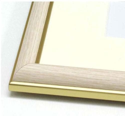 アクリル画　原画　「あじさいの小道02」額縁付　SMサイズ　風景画