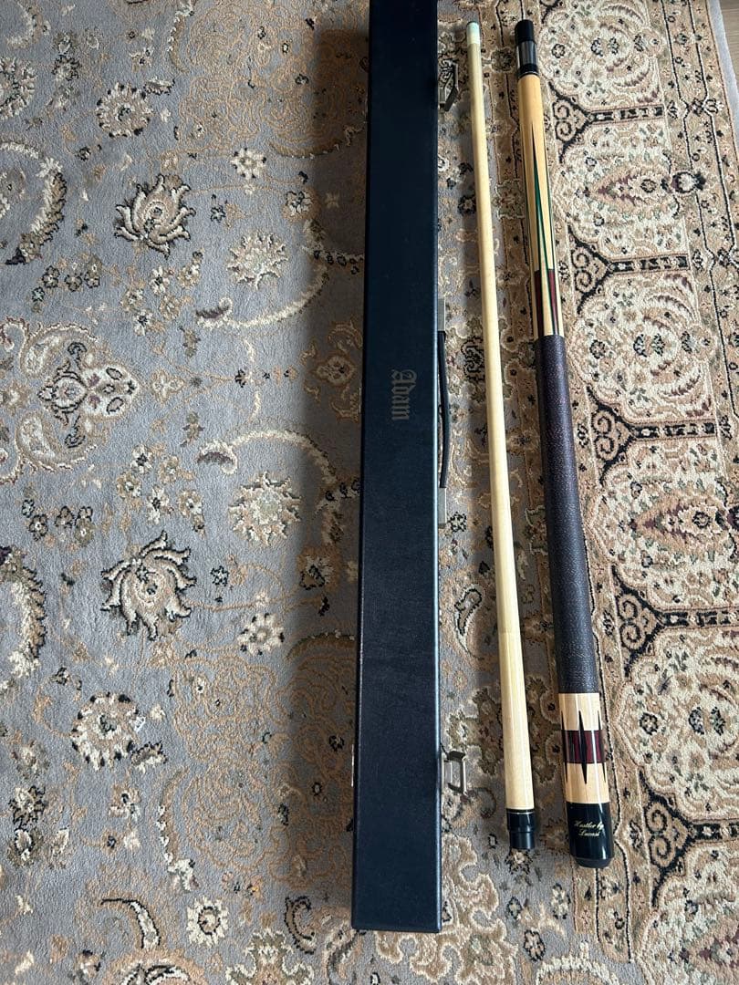 ルカシー　ビリヤードキュー（美品） Lucasi + Adam社ハードケース付