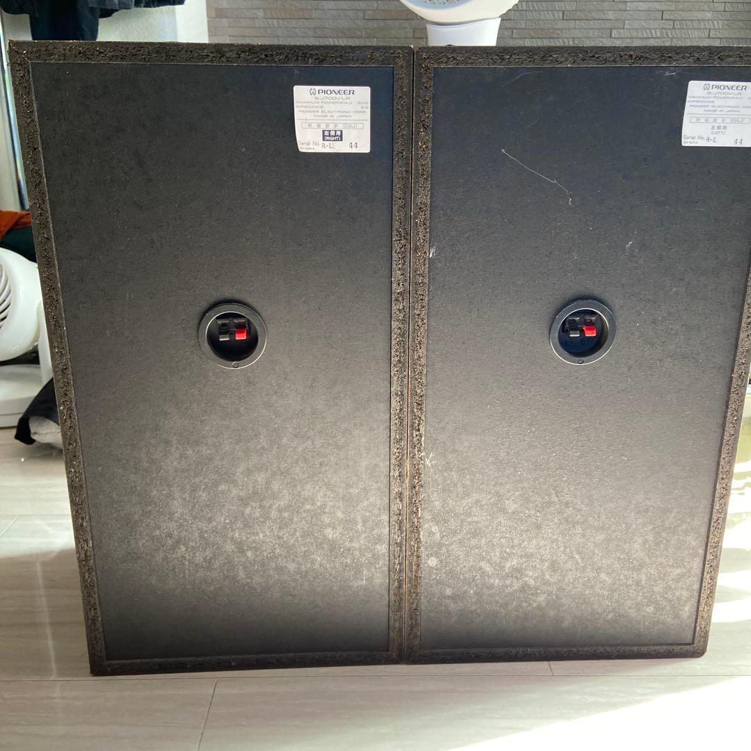 PIONEER 3ウェイスピーカー S-J700V 動作確認済み 2本セット