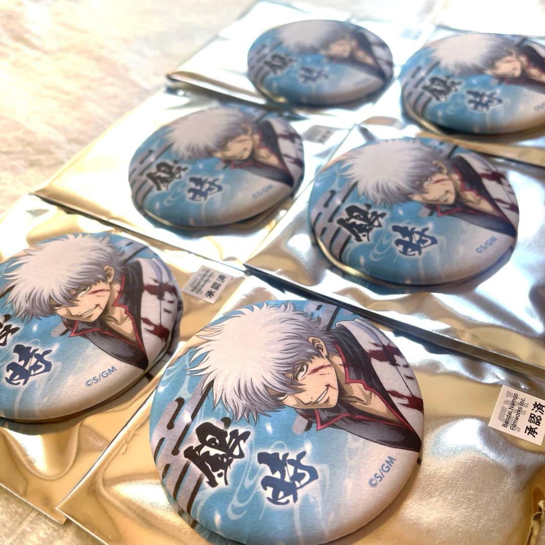 【新品未使用】銀魂 吉原大炎上 キャラバッチコレクション 銀時×6