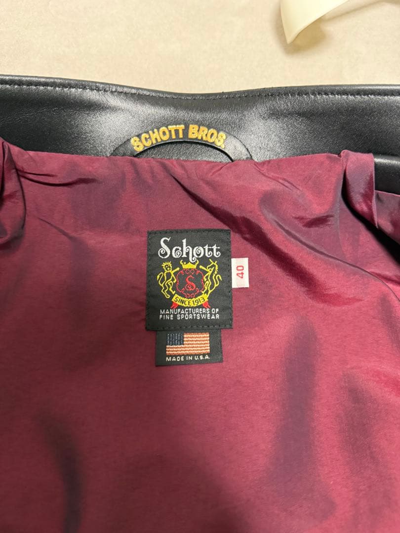 shott シングルライダース　641XX 40