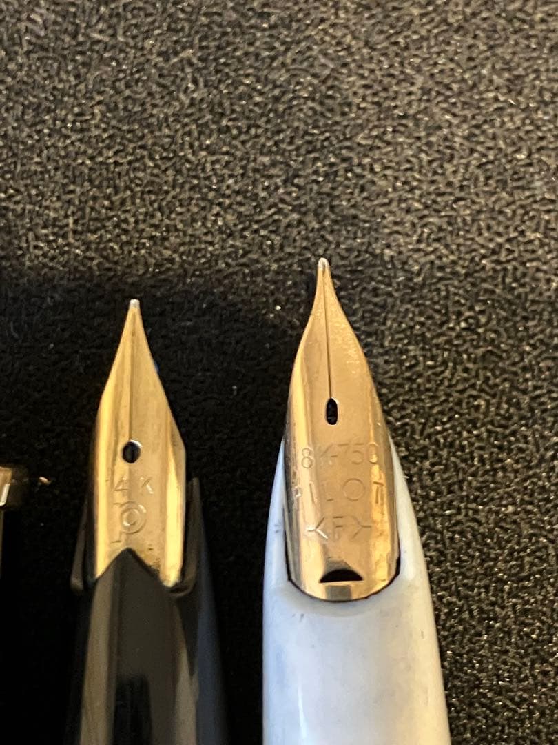 万年筆5本 ペン先K14x5 K18x1