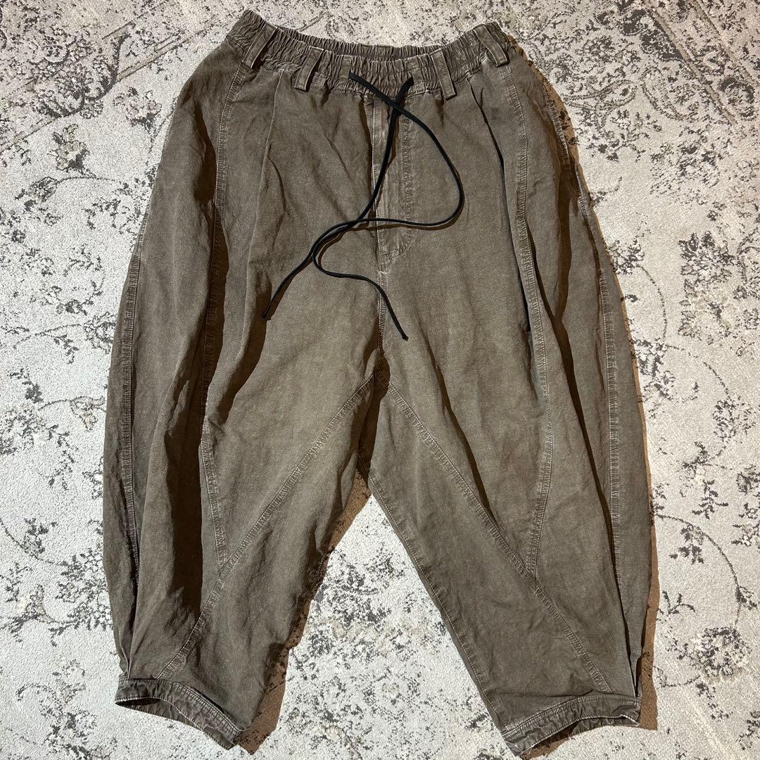 A.F ARTEFACT タック　ボリュームパンツ　サイズ2 ベージュ　春夏