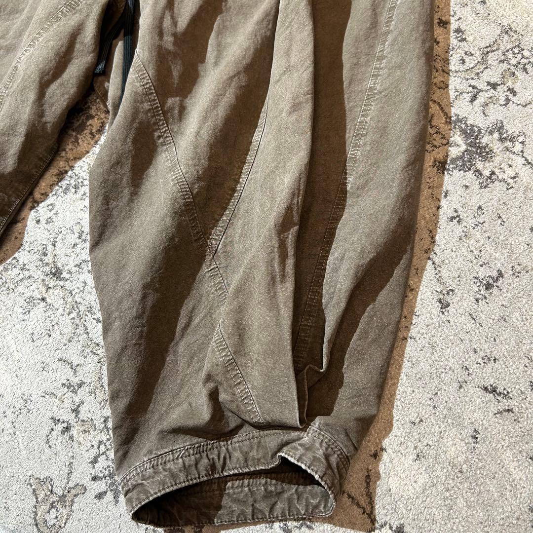 A.F ARTEFACT タック　ボリュームパンツ　サイズ2 ベージュ　春夏