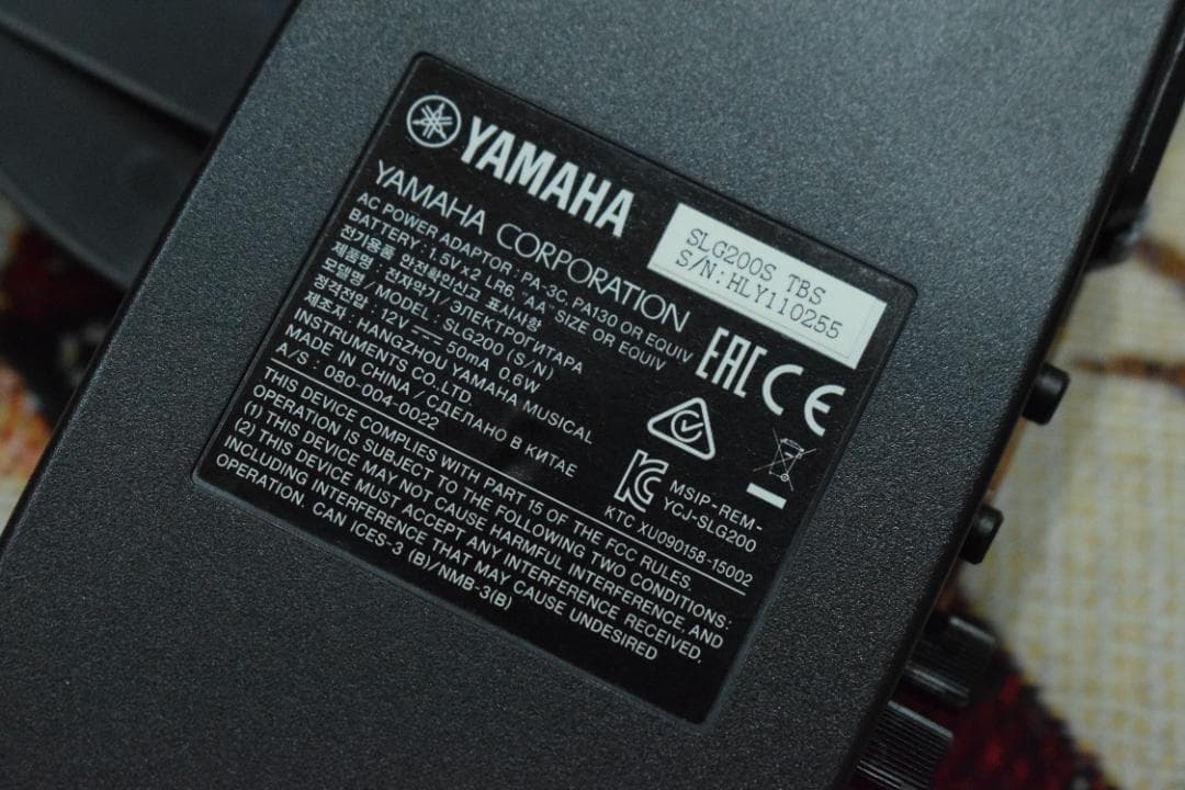 YAMAHA SLG200S TBS 動作OK ケース付き サイレントギター