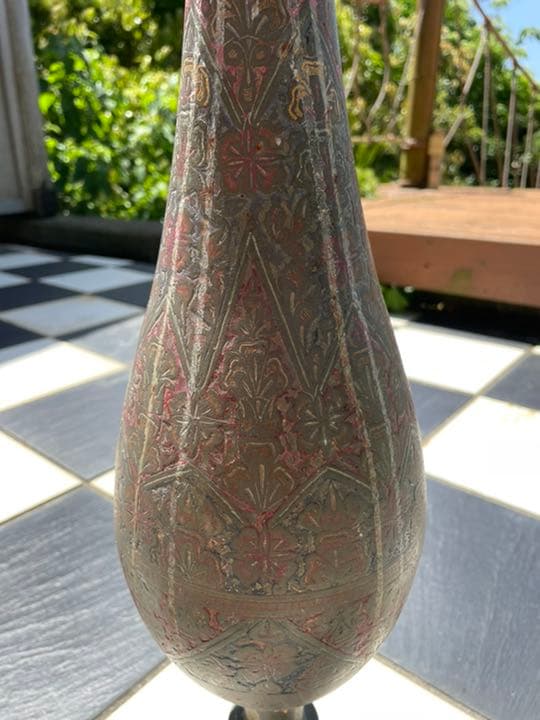 骨董　花瓶　壺　ロシア　アンティーク