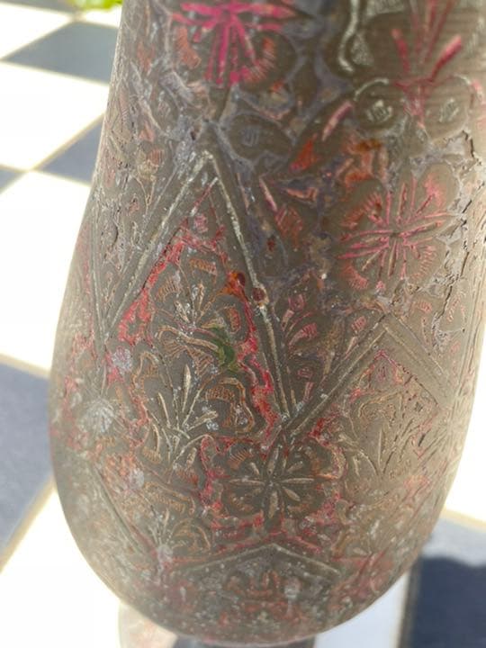 骨董　花瓶　壺　ロシア　アンティーク