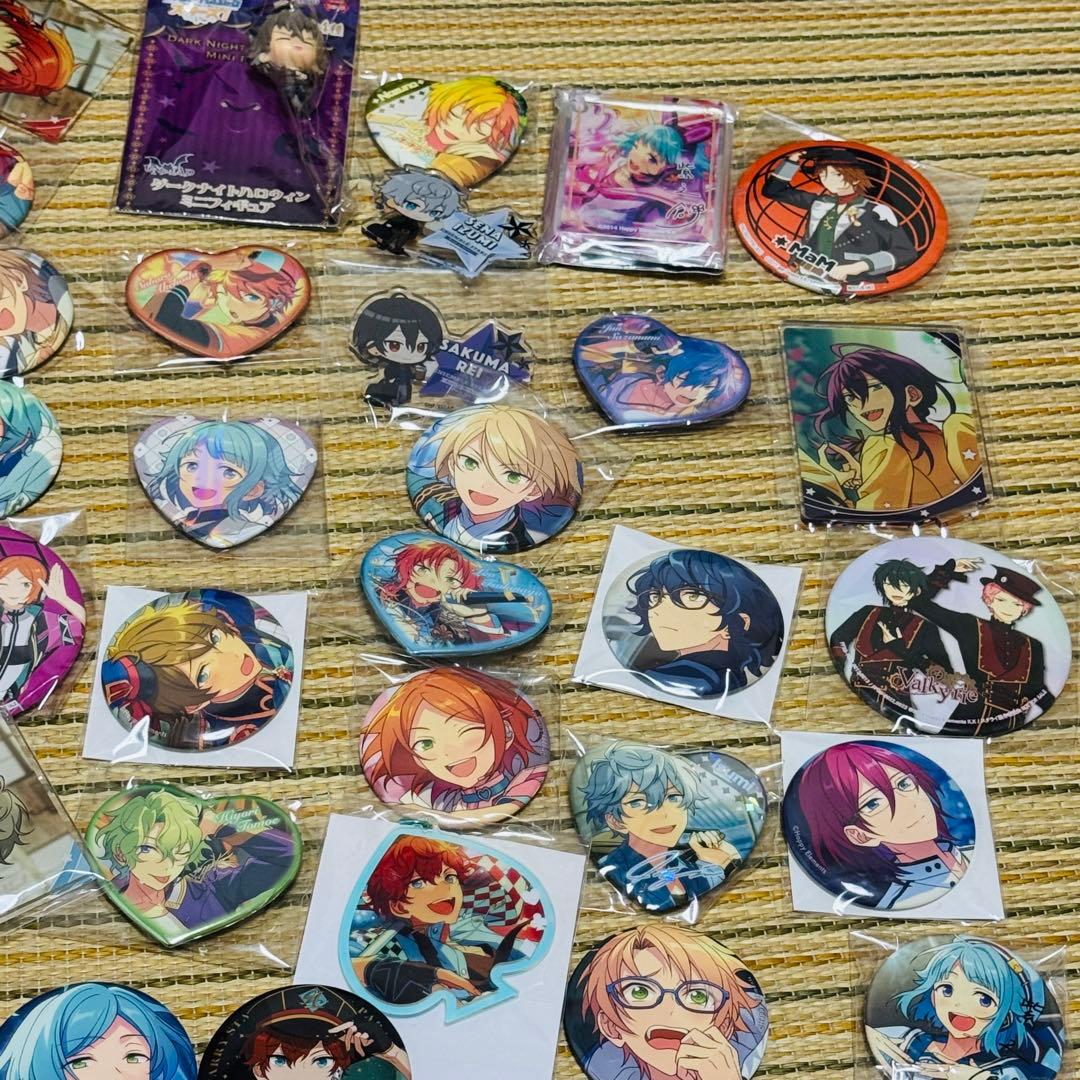 まとめ あんさんぶるスターズ 缶バッジ リングライト 等 セット b
