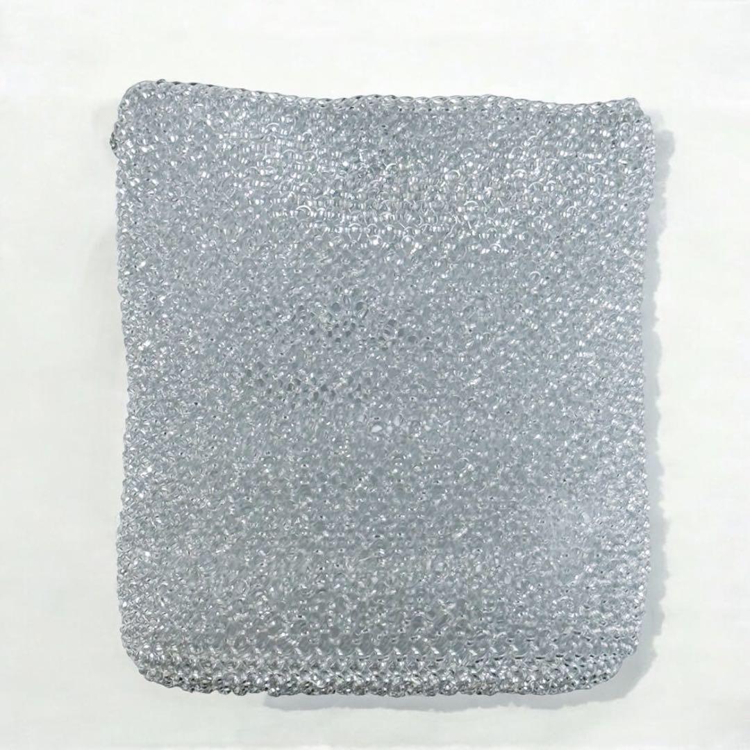 アンテプリマ　セッキオスティローゾ　シルバー　ショルダーバッグ　ワイヤーバッグ