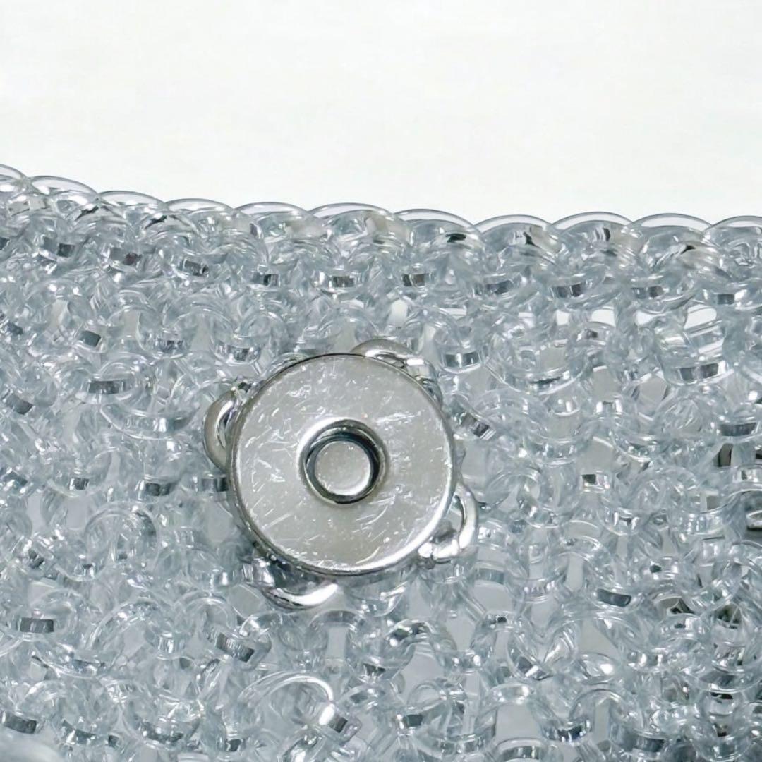 アンテプリマ　セッキオスティローゾ　シルバー　ショルダーバッグ　ワイヤーバッグ