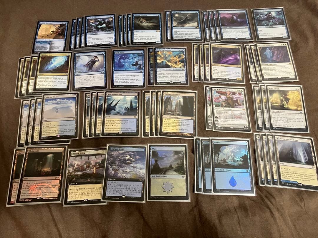 MTG パイオニア　アゾリウススピリット　サイド　船乗りスリーブ　調整パーツ付き