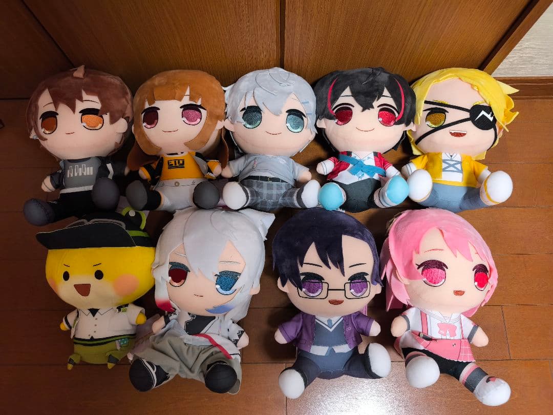 カラフルピーチ　おおきなBIGぬいぐるみ　タグ付