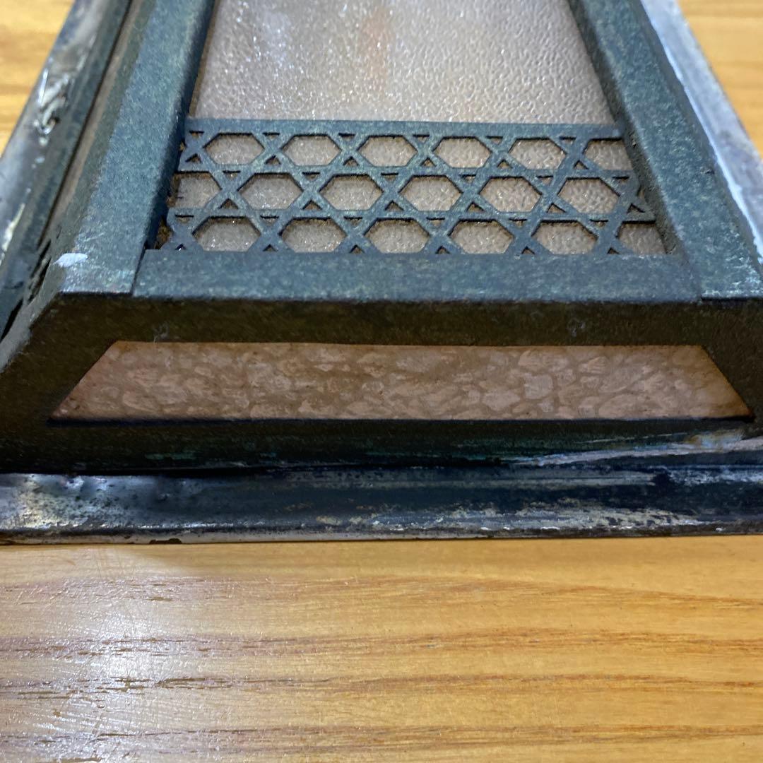 アンティーク　骨董品　和モダンスタイル　壁掛け照明のシェード