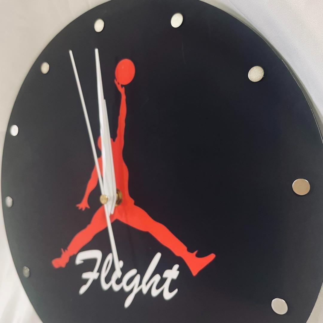 スニーカーウォールクロック Flight モデル　3Dスニーカー