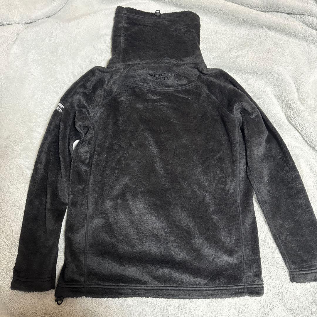 マスターバニー トップス フリース モックネック 黒 防寒 冬服