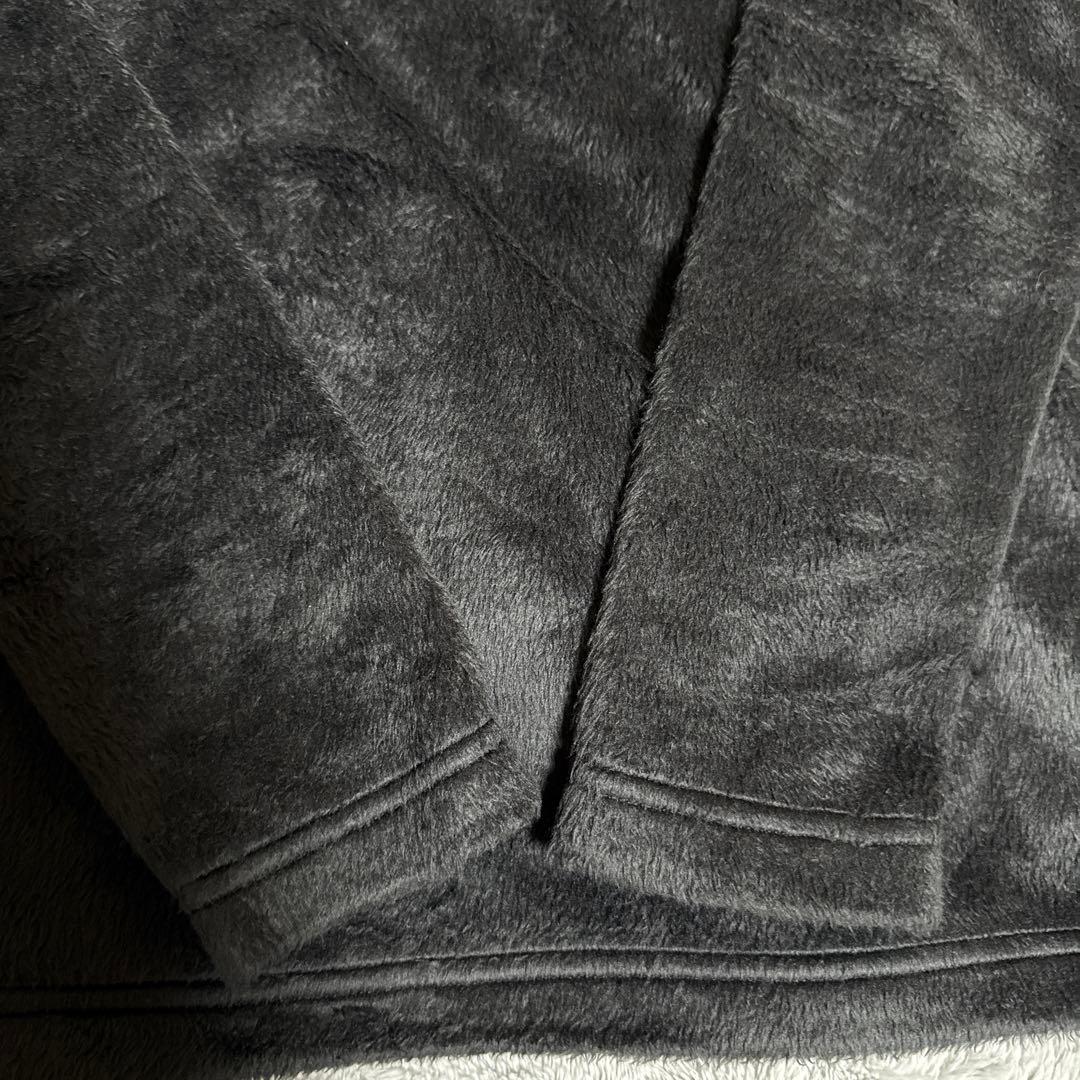 マスターバニー トップス フリース モックネック 黒 防寒 冬服