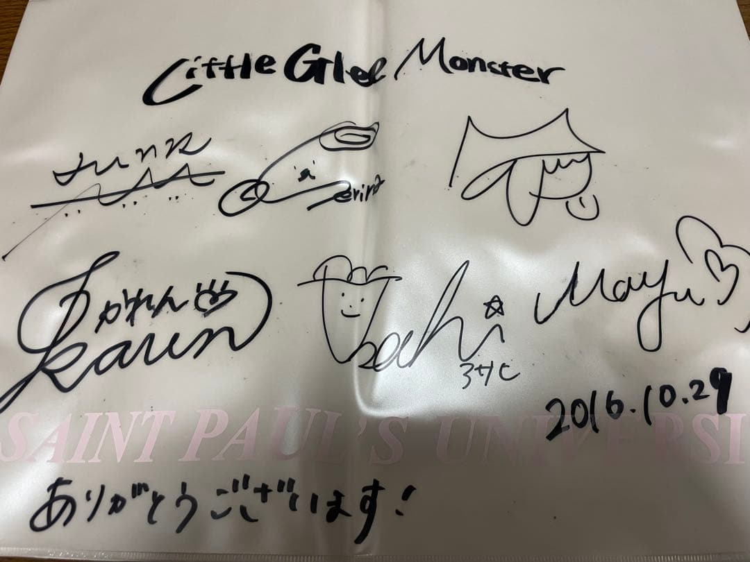 リトグリ LittleGleeMonster サイン