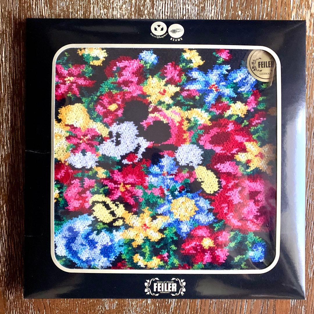 【未開封】フェイラー FEILER ディズニー ミッキー BEAMS ハンカチ