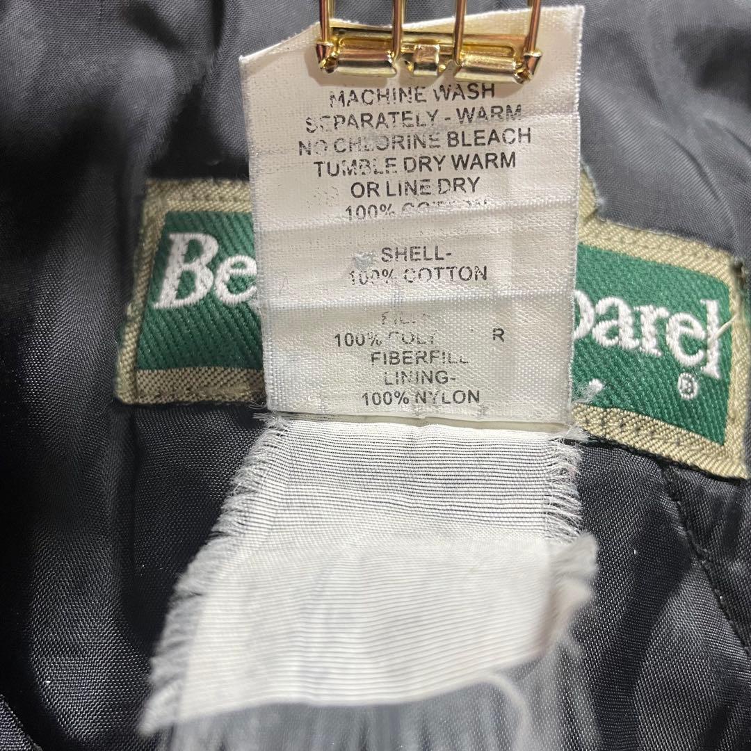 Berne Apparel ワークジャケット ダック地 フェード ブラック