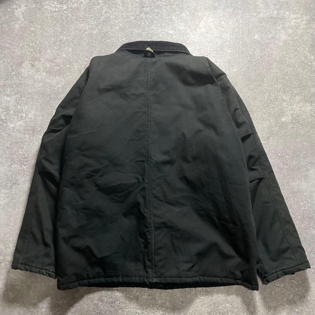 Berne Apparel ワークジャケット ダック地 フェード ブラック