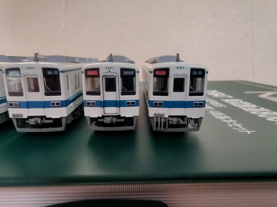 KATO 10-1647東武鉄道8000系(更新車)4両基本セットほか計10両