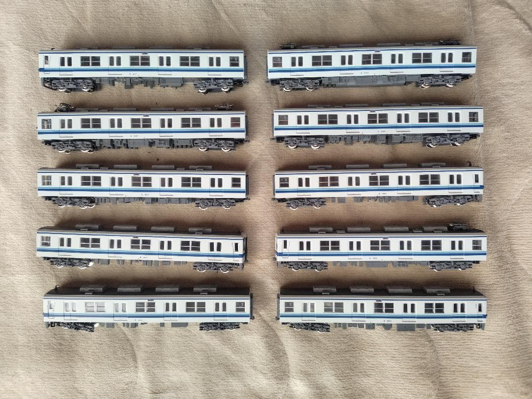 KATO 10-1647東武鉄道8000系(更新車)4両基本セットほか計10両