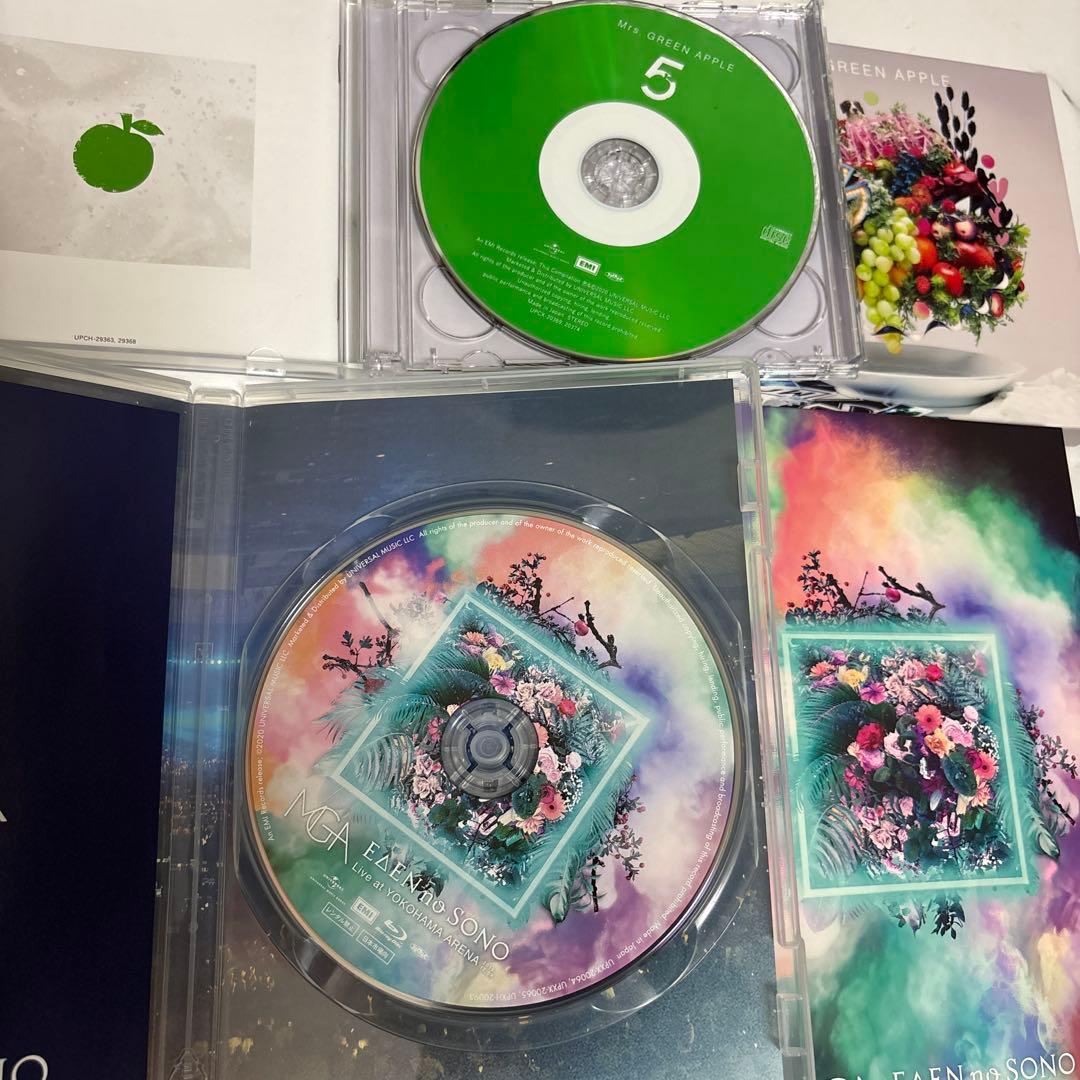 【完全生産限定版】Mrs. GREEN APPLE 『5』コンプリートBOX