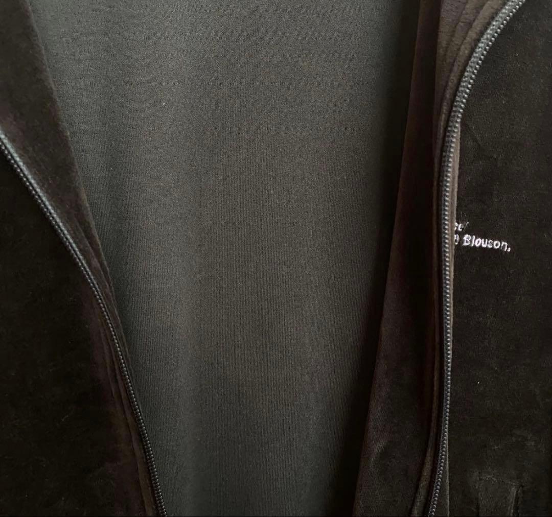 【美品】FreshService フレッシュサービス ベロア ジャージーブルゾン