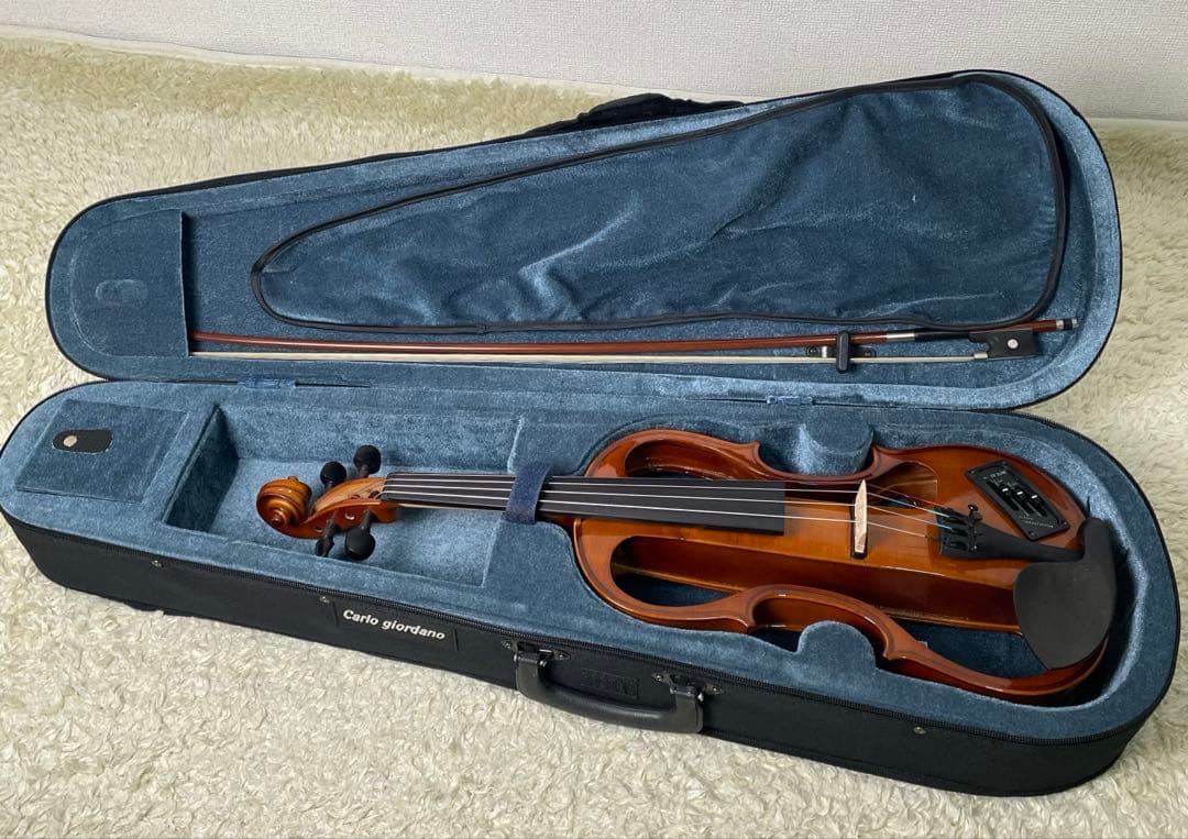Carlo giordano エレキバイオリン EV-202