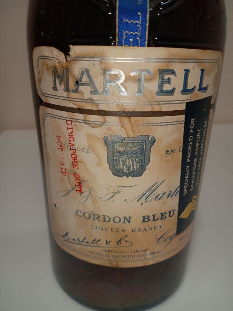古酒　MARTELL Cordon Bleu リキュールブランデー　未開封