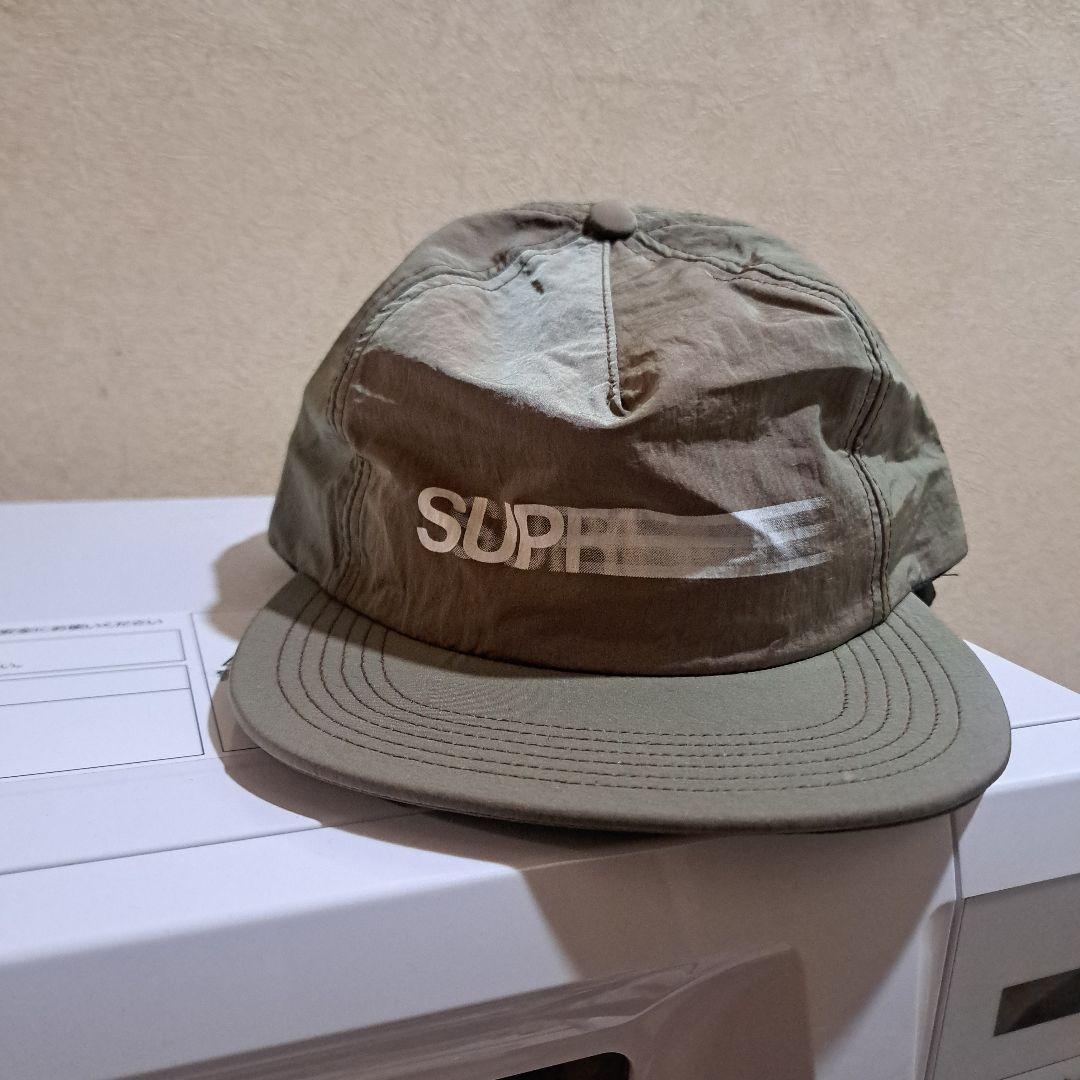 帽子 supreme Motion Logo Iridescent cap