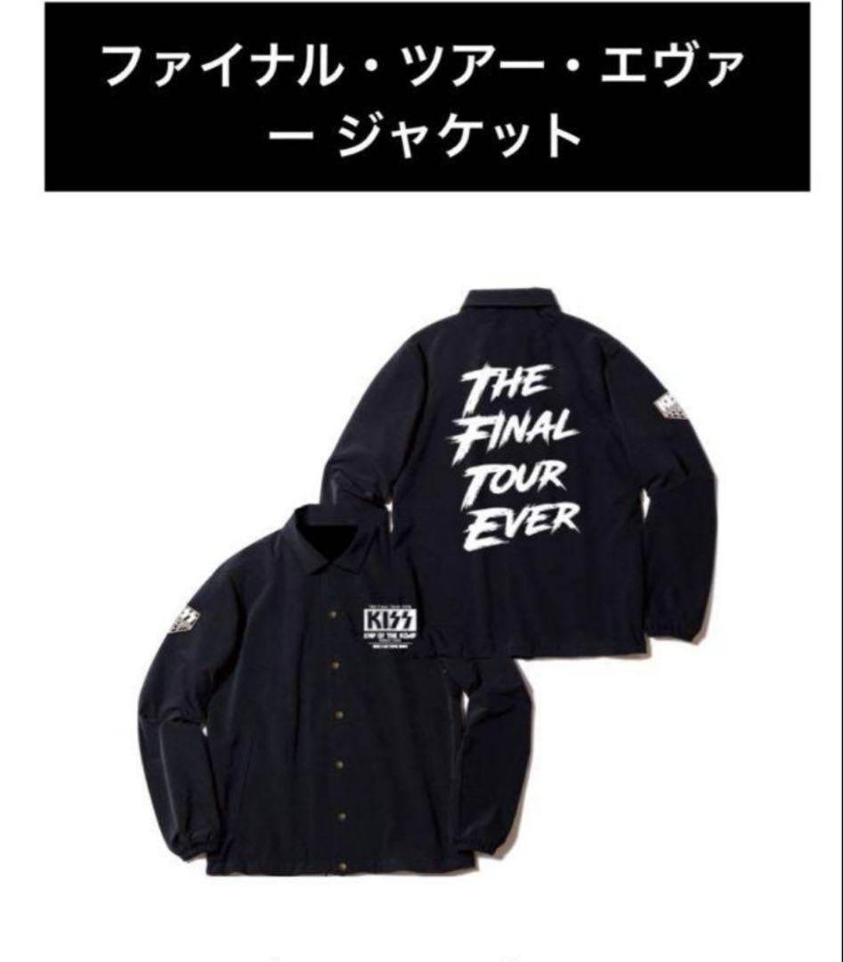 黒アリ　KISS 東京ドーム エヴァー ジャケット コーチジャケット　L