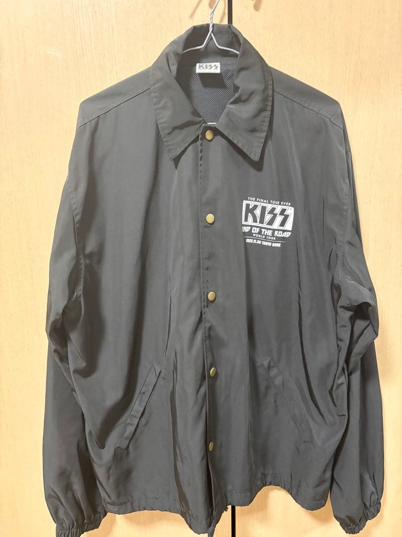黒アリ　KISS 東京ドーム エヴァー ジャケット コーチジャケット　L