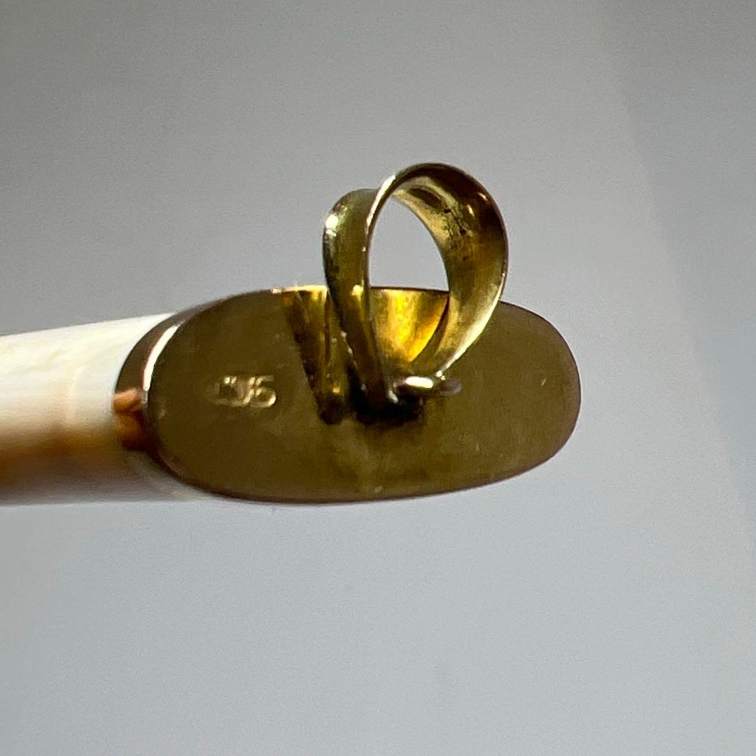 専用9ct (K9) 刻印　極上ネックレストップ7.0g 東K7-1205☆2F