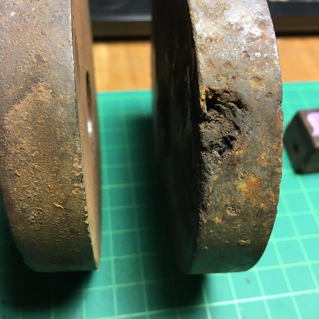 アンティーク?!古戸の戸車セット